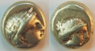 Hekte Elektron-Gold 350-340 Antike / Griechenland Lesbos Antike / Griec... 625,00 EUR  +  9,95 EUR shipping