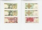 Polen 2x50,2x100,500&1000 Zloty-Scheine Polen, 2x50,2x100,500&1000 Zloty-Scheine -