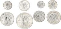 Mexiko Lot 4 Stück Komplette Serie 1/20 - 1/2 Unze -