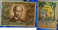 Kolonien Afrika 75 Pfennig, Deutsch- Hanseatischer Kolonialgedenkt Carl Woermann 4.11.1921 75 Pf, Deutsch- Hanseat. Kolonialgedenktag -