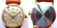 Deutschland, ARMBANDUHR, Vintage ARMBANDUHR, Junghans J 93 S - 7 Steine, gute Funktion, 1954-66, -
