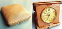 Deutschland, Tischuhr, Reiseuhr, Wecker guter, interessanter JUNGHANS VINTAGE WECKER , J 36, Zustand und Funktion gut, -