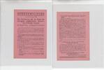 3.Reich Propaganda Flugblatt / Passierschein Russisches Flugblatt Front Nachrichten - Propaganda gegen das Dritte Reich -