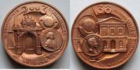 Numismatik Kupfermedaille (von Victor Huster) Auf das 38. Süddeutsche Münzsammlertreffen, Numismatische Gesellschaft -