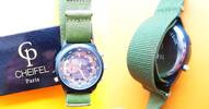 unbek. Herst.land, HERREN ARMBANDUHR, HERREN ARMBAND-Chronograph, CHEIFEL, Quartz, gute Funktion d. Uhr, neue Batt., -