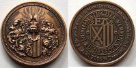 Dresden, Stadt Bronzemedaille (v. Ralf Exner) Numismatischer Verein, 3. Dt. und 14. Mitteldt. Münzsammlertreffen -