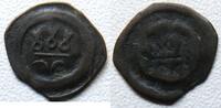 Solms einseitiger Hohlpfennig o.J. VF-