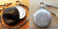 Schweiz, Herren Taschenuhr, HERREN TASCHENUHR GT, Zylinderhemmung, Schlüsselaufzug-gute Funktion-ca. 1900, -