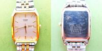 Japan, Herren ARMBANDUHR, elegante Quartz HERREN ARMBANDUHR CITIZEN, neue Batterie, gute Funktion, -