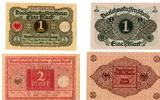 Deutschland Darlehenskassenscheine 1 Mark und 2 Mark Sonderangebot Darlehenskassenscheine 1 Mark und 2 Mark 1920 kassenfrisch im Set -