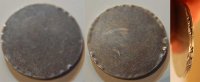 Deutschland / Kaiserreich / Probeprägung 3 Mark Schrötlingsprobe mit Randschrift Probe / Schrötlingsprobe für ein 3 Mark Kaiserreich Aluminium/dünner Zinkkern Picture