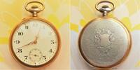 Schweiz, HERREN Taschenuhr, HERREN TASCHENUHR, Ankerhemmung, Zifferblattschaden, gute Funktion, ca. 1915, -