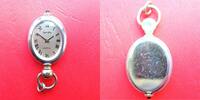 Deutschland, Damen Taschen-/Anhängeruhr, hübsche ZENTRA ANHÄNGERUHR, Silber - 0,800, guter Zustand und Funktion, -