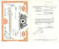 Amerika 14 Anteilsschein der Vestaur Securities, INC -