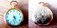 Schweiz, HERREN TASCHENUHR, HERREN TASCHENUHR, Gold - 14 K, schönes Gehäuse-gute Funktion-überholt-ca. 1915, -