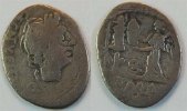 Antike / Römische Republik Quinar Römische Republik Quinar C. Egnatuleius C.f. Picture
