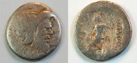 Antike / Römische Republik Denar Römische Republik Denar C. Vibius C.f.C.n.Pansa Caetronianus Picture