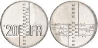 Schweiz 20 Franken Silber Gertrud Kurz -