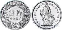 Schweiz 2 Franken Silber -