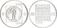 Schweiz 20 Franken Silber 200 Jahre Helvetische Republik -