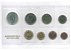 Deutschland / BRD 1Pf. bis 5 DM Kurssatz 1970 F Polierte Platte Auflage nur 5240 Stück -