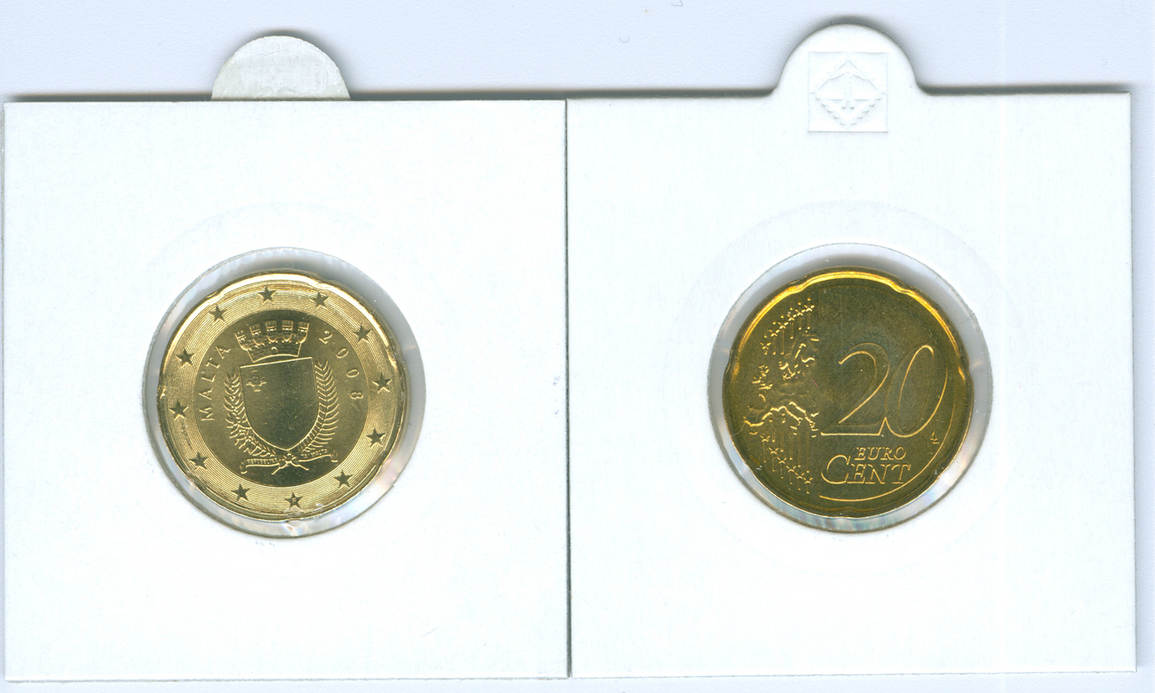 Malta 20 Cent 2015 CH UNC Malta 20 Cent 2015 CH UNC