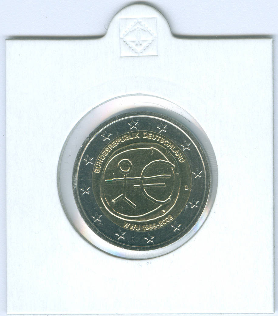 Bundesrepublik Deutschland 2 Euro 2009 A 10 Jahre WWU BU (MS6570)