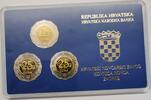Kroatien 3 x 25 Kuna Kuna-Gedenkmünzensatz -
