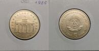DDR 5 Mark Brandenburger Tor Nur 3.000 Stück! -