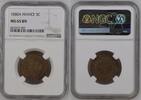 FRANCE 5C 1880A 5 Centimes C&eacute;r&egrave;s 1880 A, NGC MS65 NGC MS 65 BN 2,962.42 元  ＋  218.28 元 运费