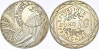 FRANCE 10 EURO Monnaie de Paris 10 Euro Argent Coq Français -