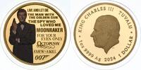 Angleterre 1 DOLLAR 2024 Argent - 1 OZ 2024 Roger Moore - 007 - 500 Exem... 1,286.31 元  ＋  218.28 元 运费
