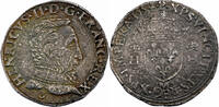 Henri II Teston 1554 Toulouse -