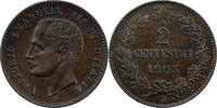 Italie 2 Centesimi Italie Vittorio Emanuele III 2 Centesimi 1903 -