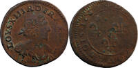 France France Louis XIII Double tournois 1637 -