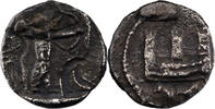 Phénicie 1/16 Shekel 425-401 BC Sidon -