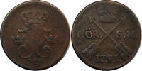 Suède Öre Suède Frederick I Öre 1731 -
