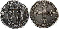 France France Henri IV Quart d'écu de Navarre 1603 Saint-Palais -