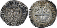 France France Charles VI Blanc guénar 1417 -