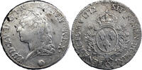 France France Louis XV Écu à la vieille tête 1772 Perpignan -