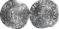France France Bourgogne Hugues II Denier 1102-1143 Châlon -