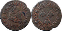 France France Urbain VIII Double Tournois 1635 Avignon -