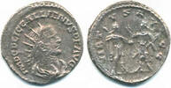 Antike antoninianus Billon of Gallienus , Asian mint, Roman Empire -