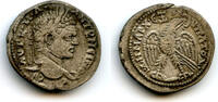 Antike tetradrachm Billon Caracalla (198-217 CE), Antioch, Roman Provincial Issue -