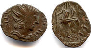 Antike antoninianus Ancient barbarous of Tetricus II (minted ca.270-280 AD), hoard coin -