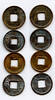 Weltmünzen cash Lot of 4 nice quality Huo Quan Wang Mang (9-23 AD), Xin dynasty, China -