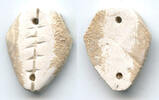 Weltmünzen Rare authentic white stone cowrie coin, W. Zhou (1046-771 BC), N. China -