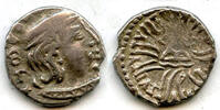 Antike drachm Silver of Rudrasena III (348-78 CE), 285 SE / 363 AD, Satraps in Western -
