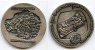 Antike medal Judean Caves Expedition huge silver 60mm, 119.2 grams, Israel, -