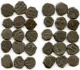 Mittelalter Lot of 15 poorly known qurudh dammas, Ibrahim (1059-99), Ghaznavids -